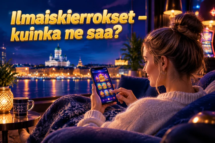 Ilmaiskierrokset - kuinka ne saa?